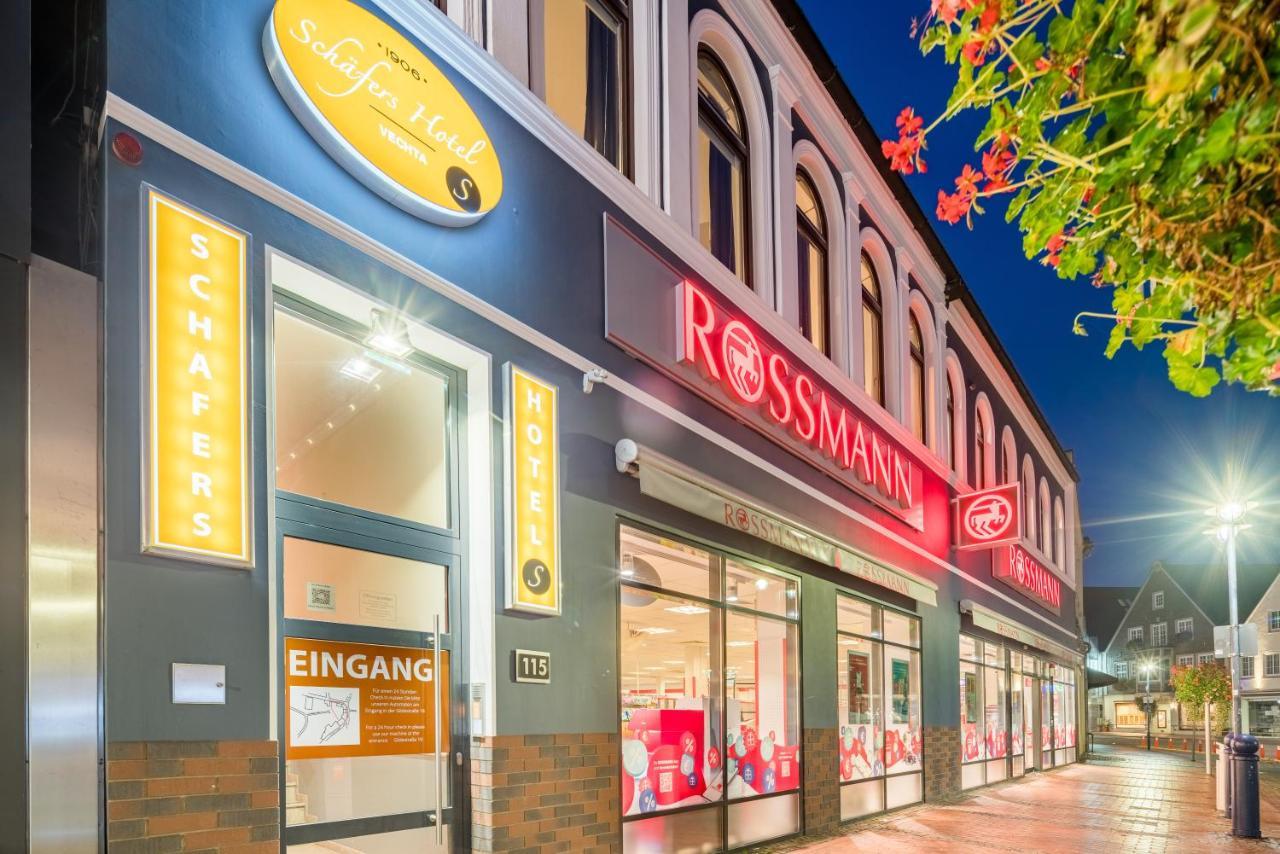 Schaefers Hotel, Self-Check-In, Cafe Und Baecker Am Hotel Vechta Dış mekan fotoğraf